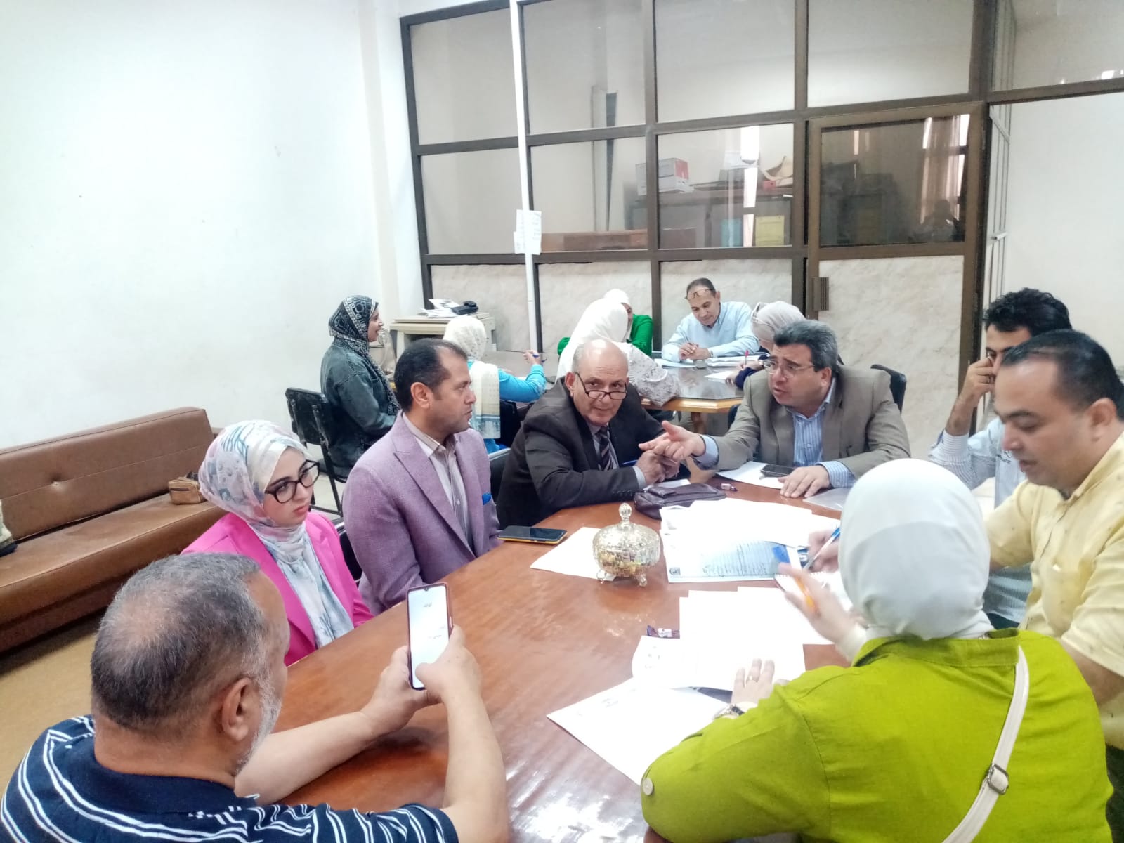 مراجعة داخلية لقسم اللغة العربية 